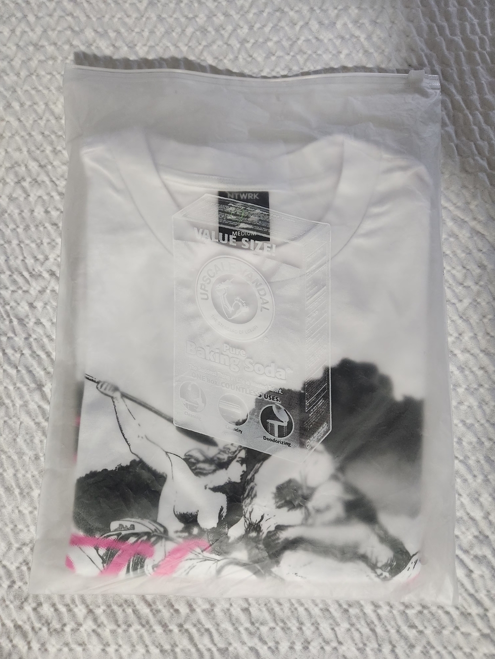 Upscale Vandal x NTWRK "Pure" White Graphic Tee